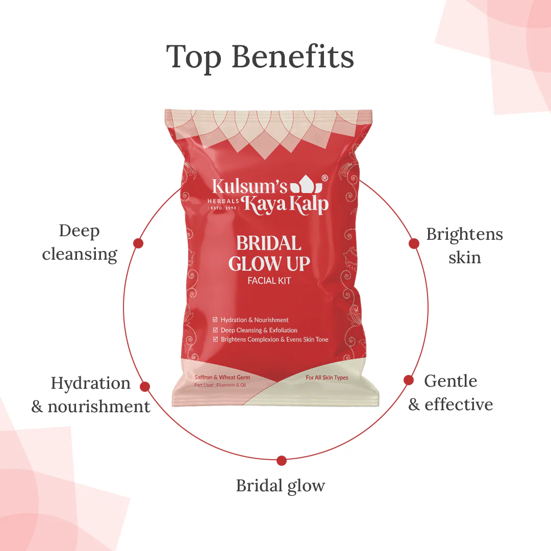 Bridal Glow Up Facial Kit 7 in 1 For Radiance & Flawless Skin - Image 2