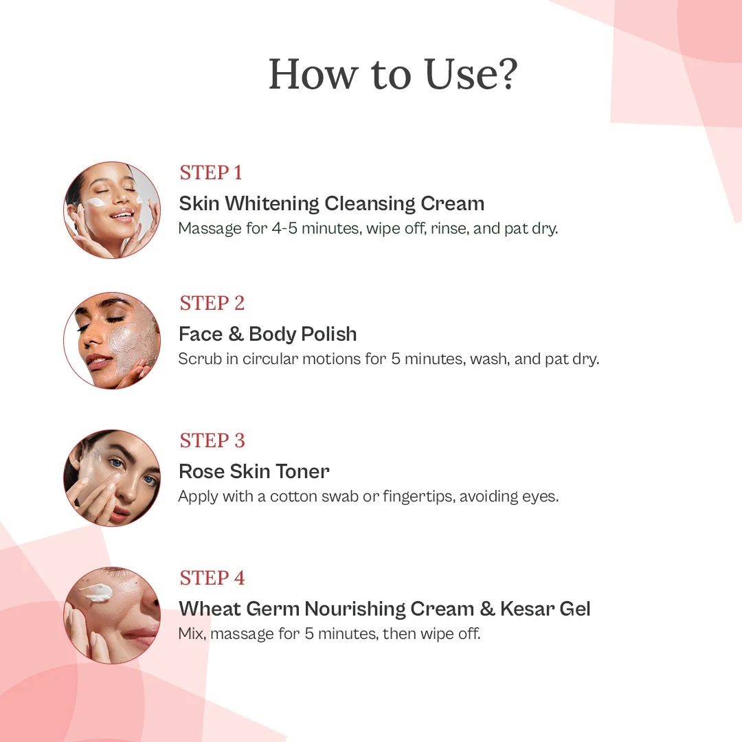Bridal Glow Up Facial Kit 7 in 1 For Radiance & Flawless Skin - Image 6