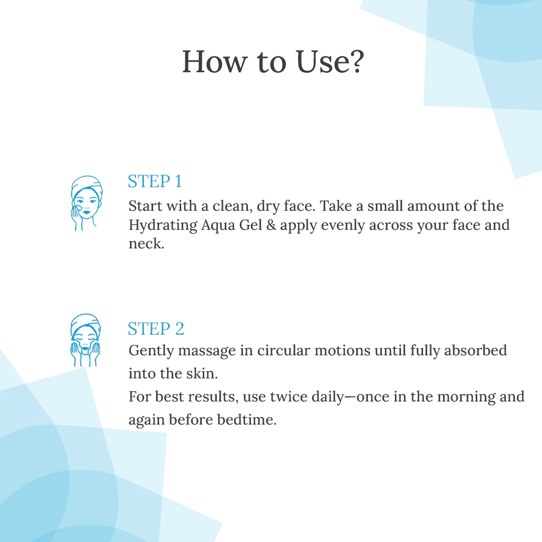 Hydration Combo, Hydra Charge Facial Kit & Hydrating Aqua Gel for 72 Hours Moisturization - Image 3