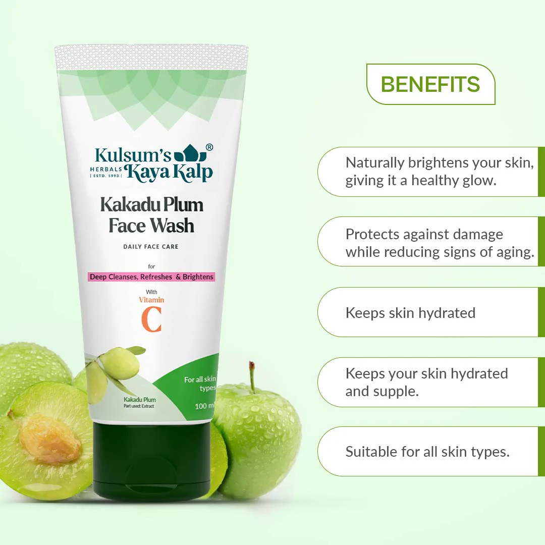 SunSafe Vitamin C Combo with Kakadu Plum Face Serum, Kakadu Plum Face Wash & Sun Block SPF 50+ - Image 4