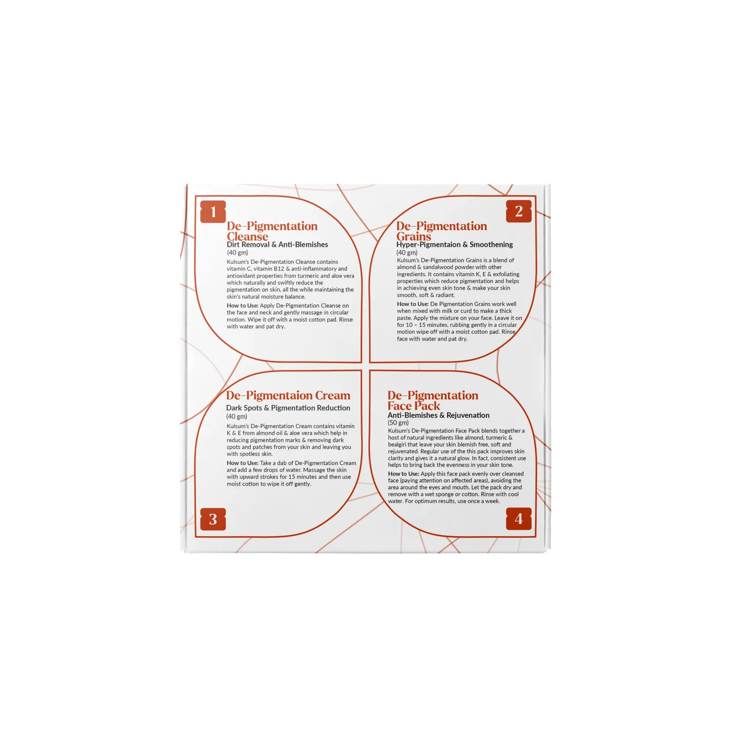 De-Pigmentation Facial Kit for Anti-Pigmentation - Image 2