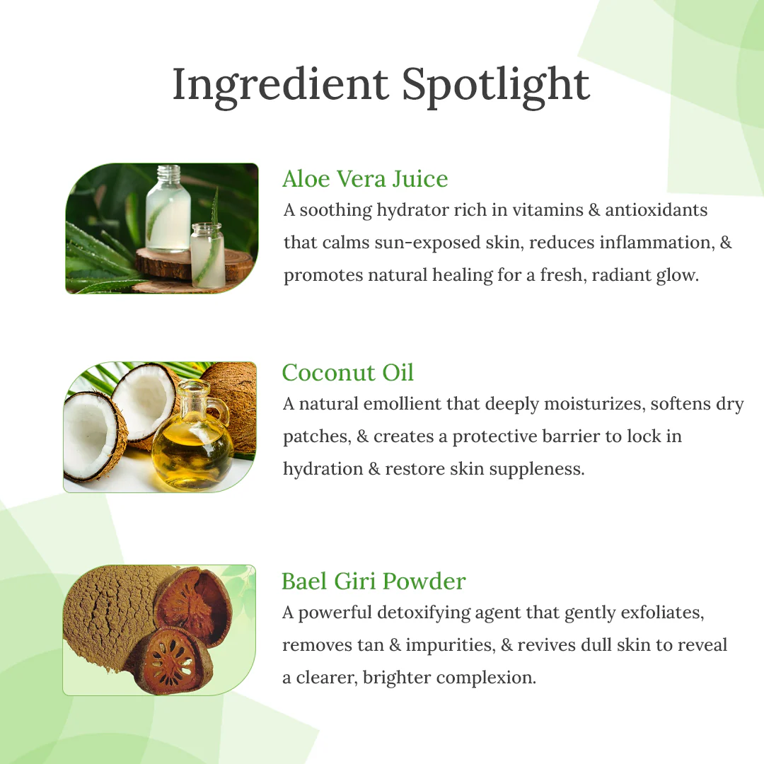 De-Tan Kit (Combo) For Reverse Sun Damage & Soothes Skin - Image 3