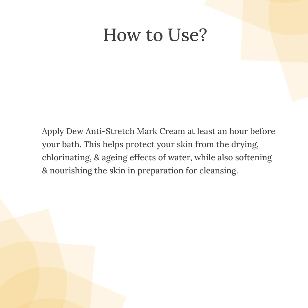 Dew Face & Body Cream for Anti Stretch Mark-40g - Image 6