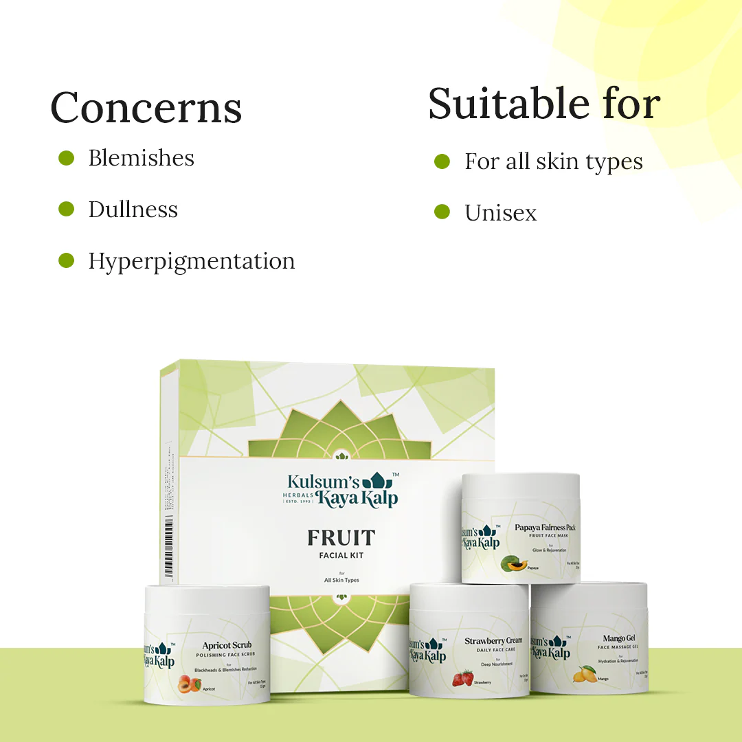 Fruit Facial Kit for Skin Nourishment & Glow - Image 4