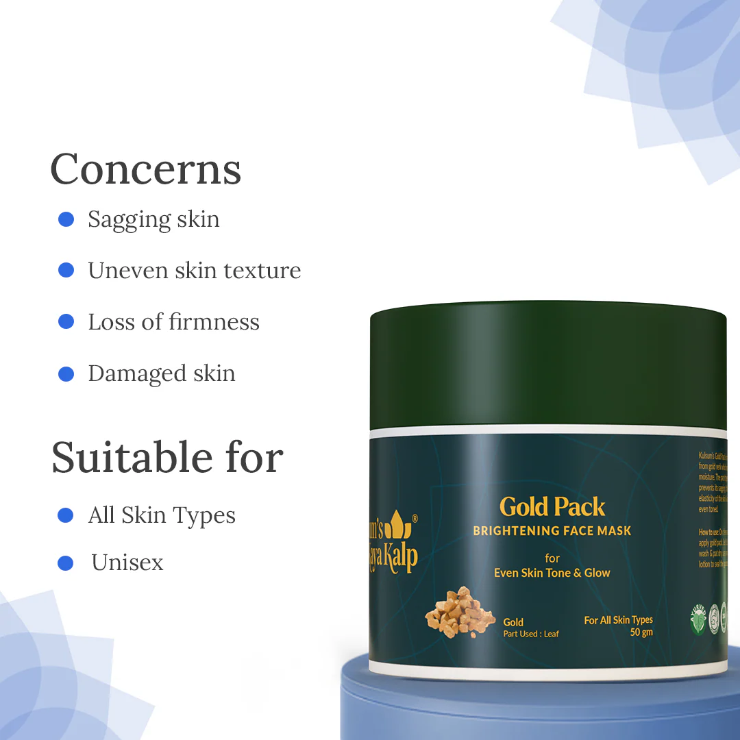 Gold Pack For Even Skin Tone & Glow - Image 4