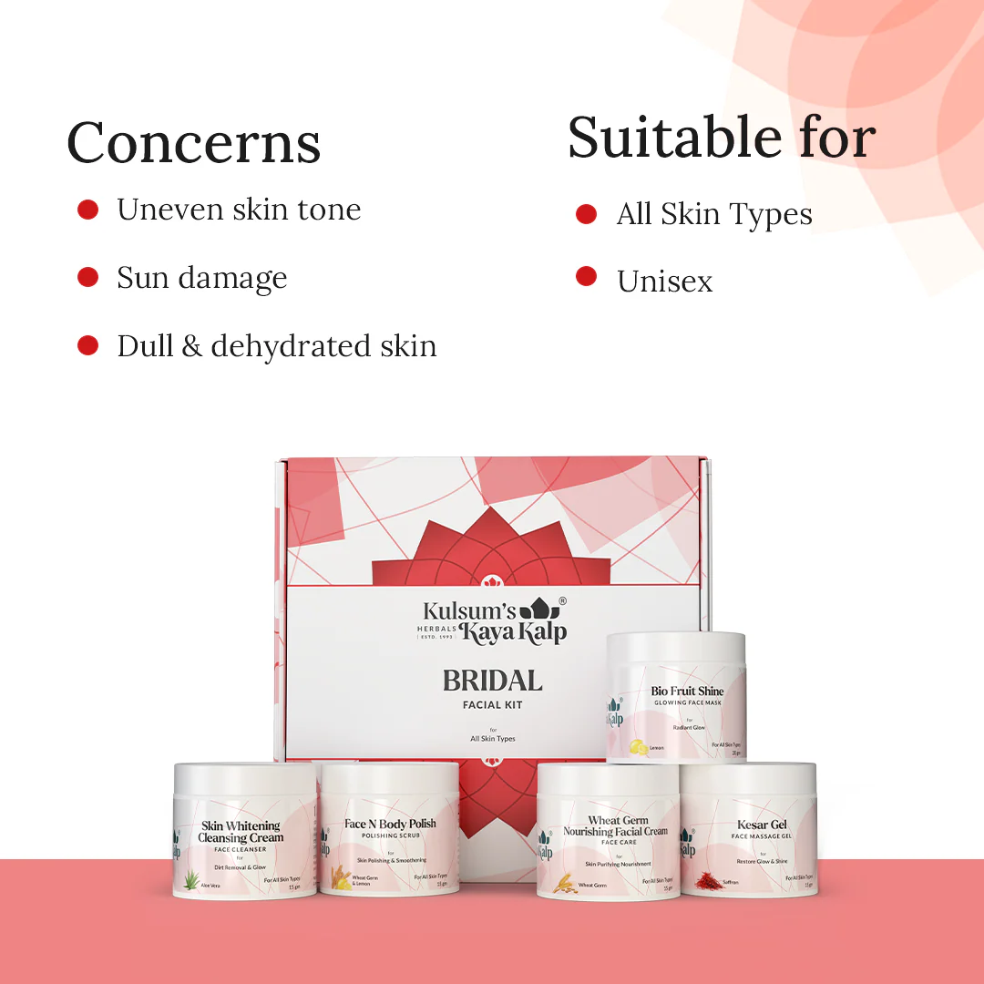 Bridal Facial Kit For Radiance & Flawless Skin - Image 4