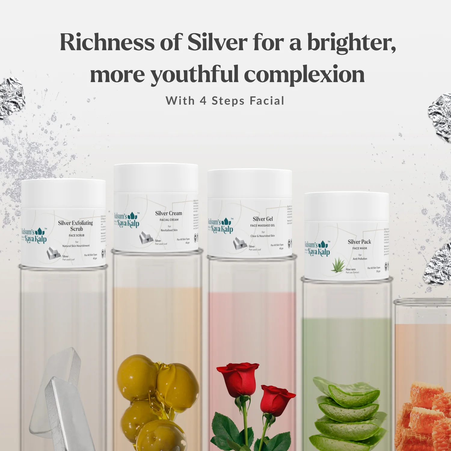 Silver Facial Kit - Image 3
