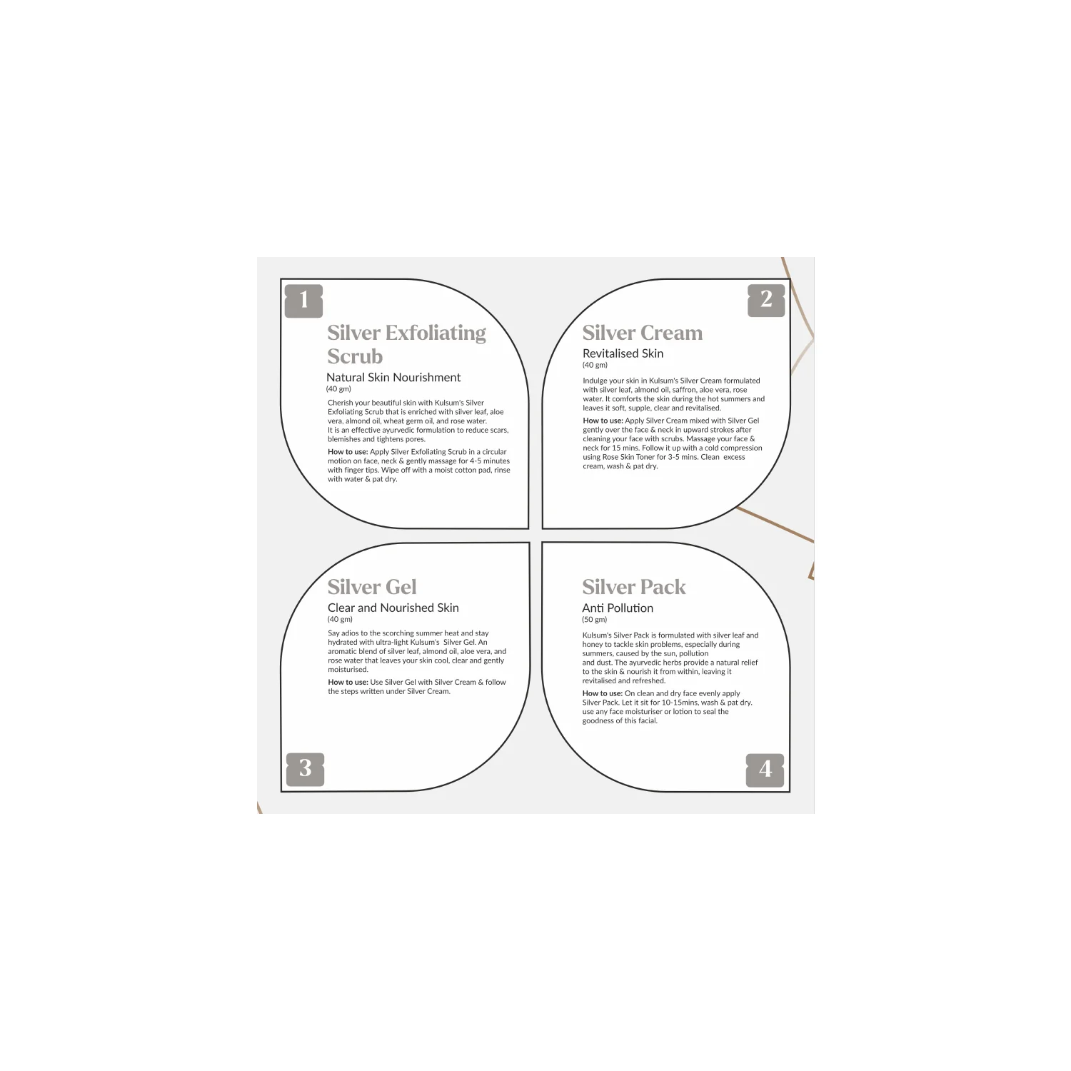 Silver Facial Kit - Image 7
