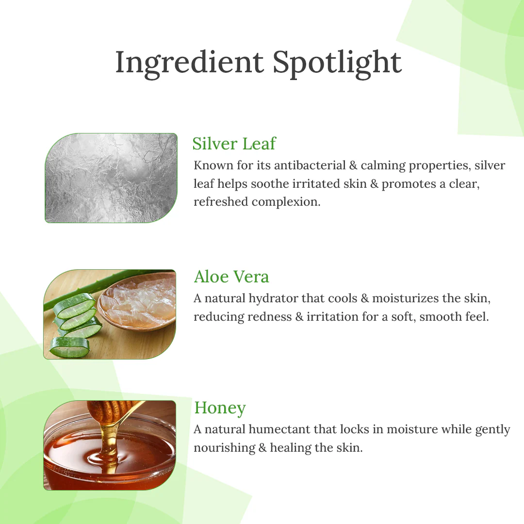Silver Gel For Clear & Nourished Skin - Image 3