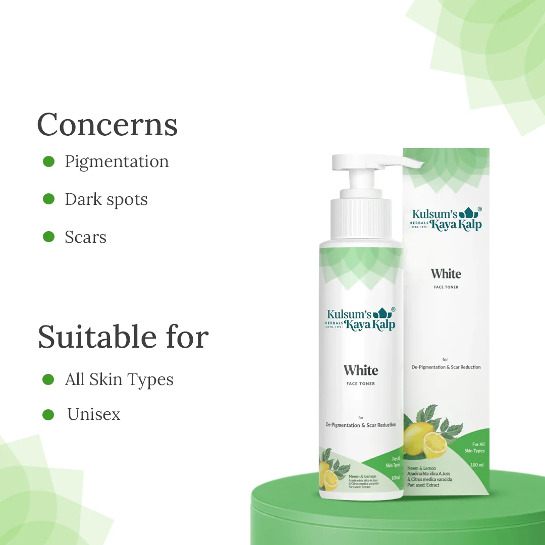 White Face Toner 100 ml - Image 4