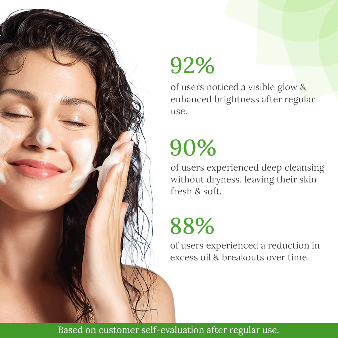 Pack of 2 Grapes Fairness Face Wash For Glow & Brightening - Image 5
