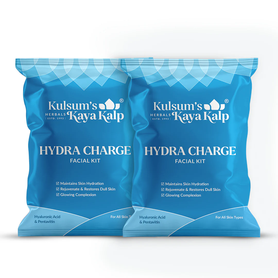 Pack of 2 Hydra Charge Facial Kit 5 in 1 For Intense Hydration & Glow