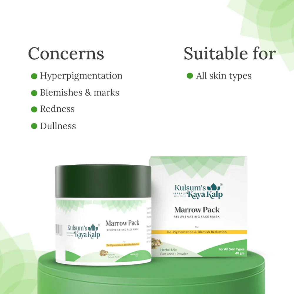 Pack of 2 Marrow Pack for Pigmentation & Dark Spots - Image 4