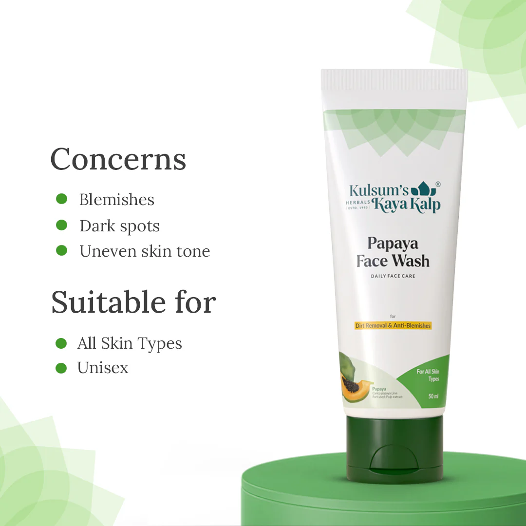 Papaya Face Wash For Dirt Removal & Anti-Blemishes - Image 4