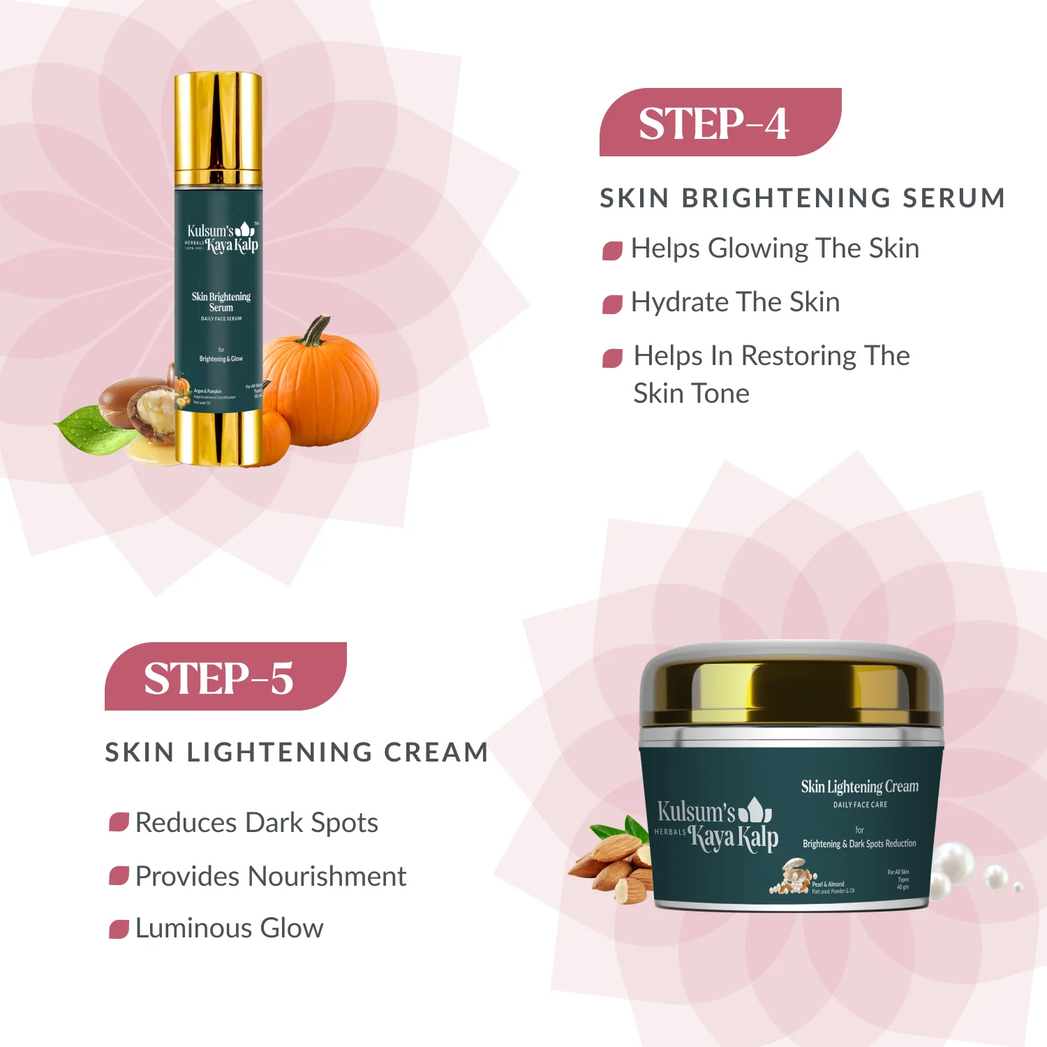 Skin Tightening & Brightening Facial Kit For Tightening & Brightening - Image 6