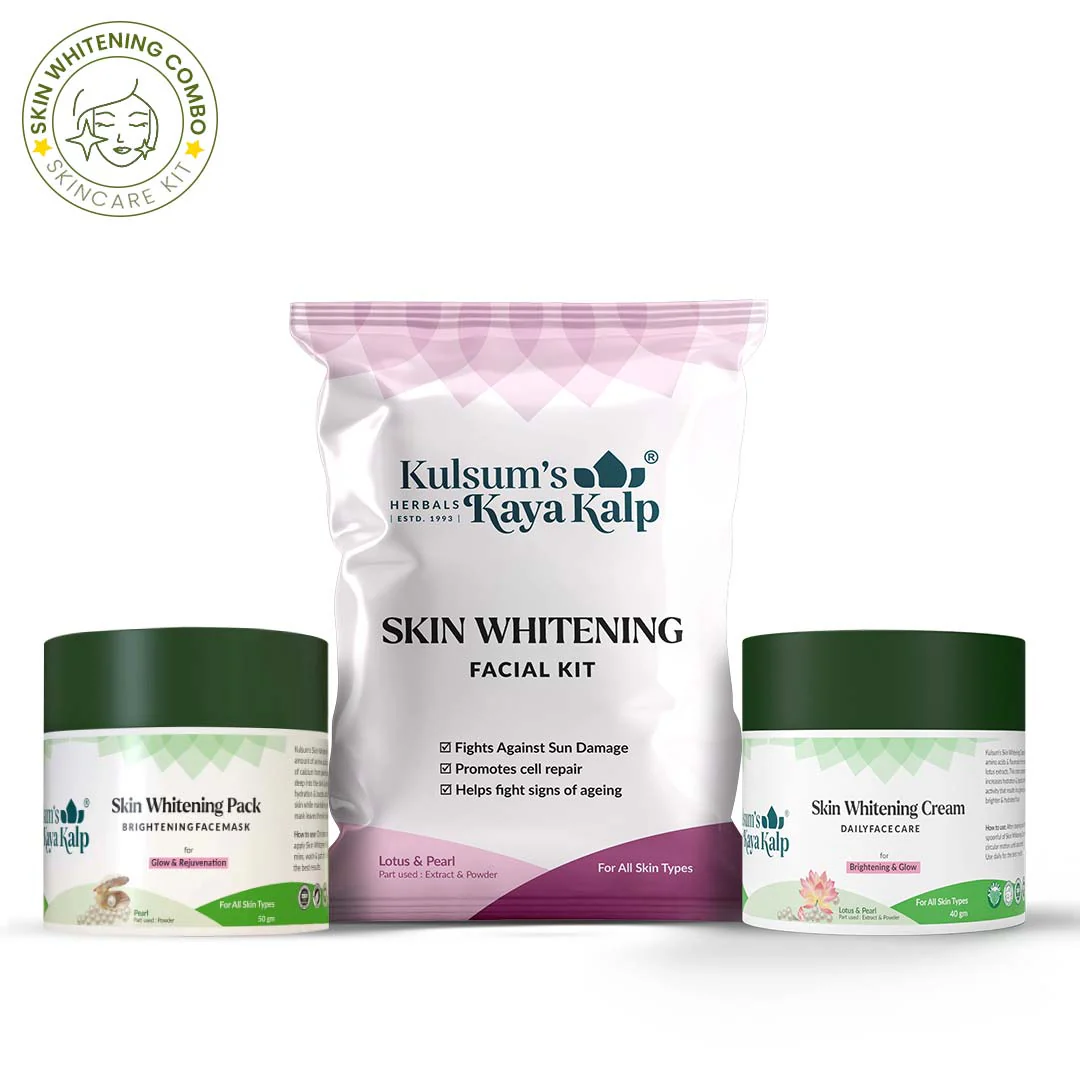 Skin Whitening Combo For Brightening, Glow, And Rejuvenation