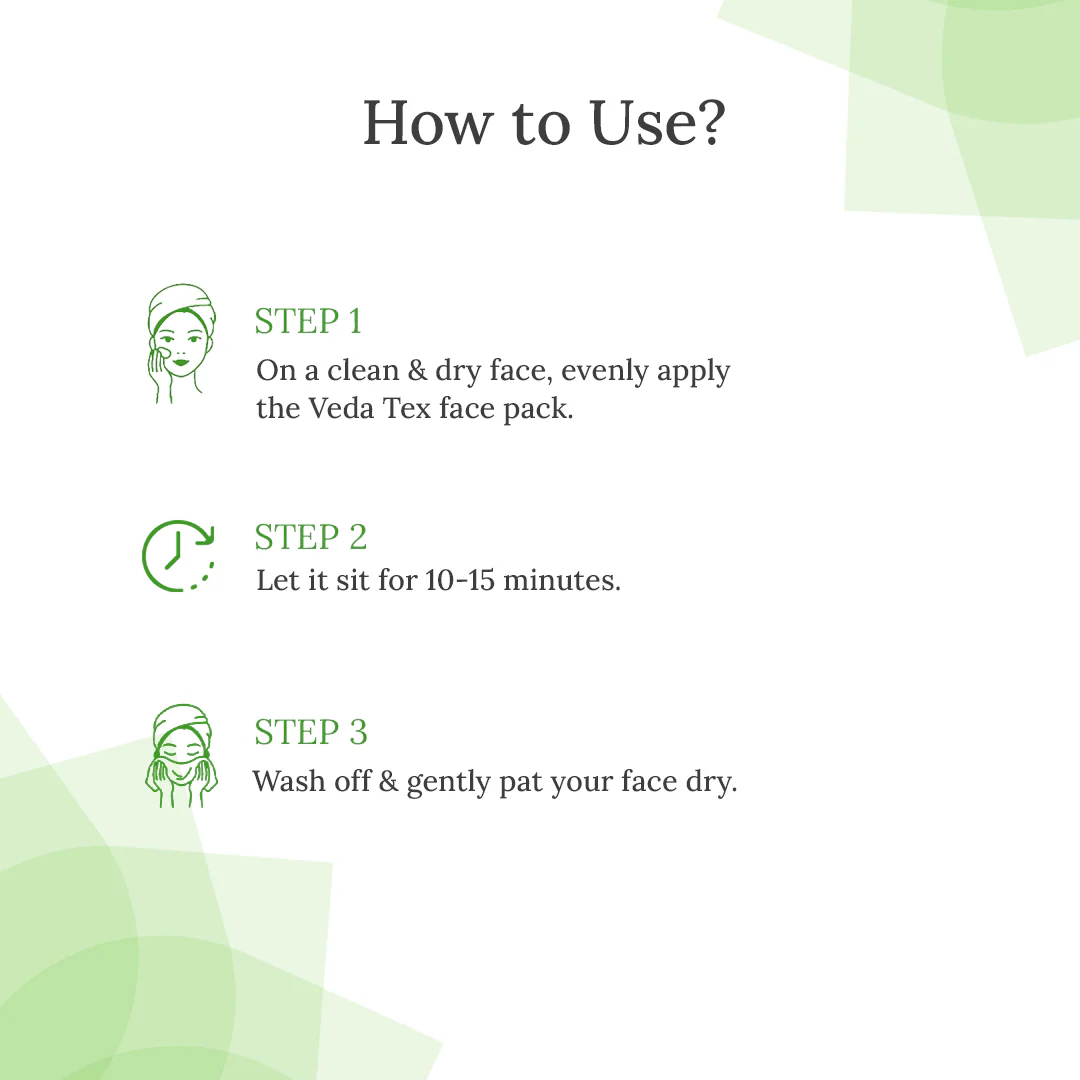Veda Tex Healing Face Mask For Scar Reduction & Hydration - Image 6