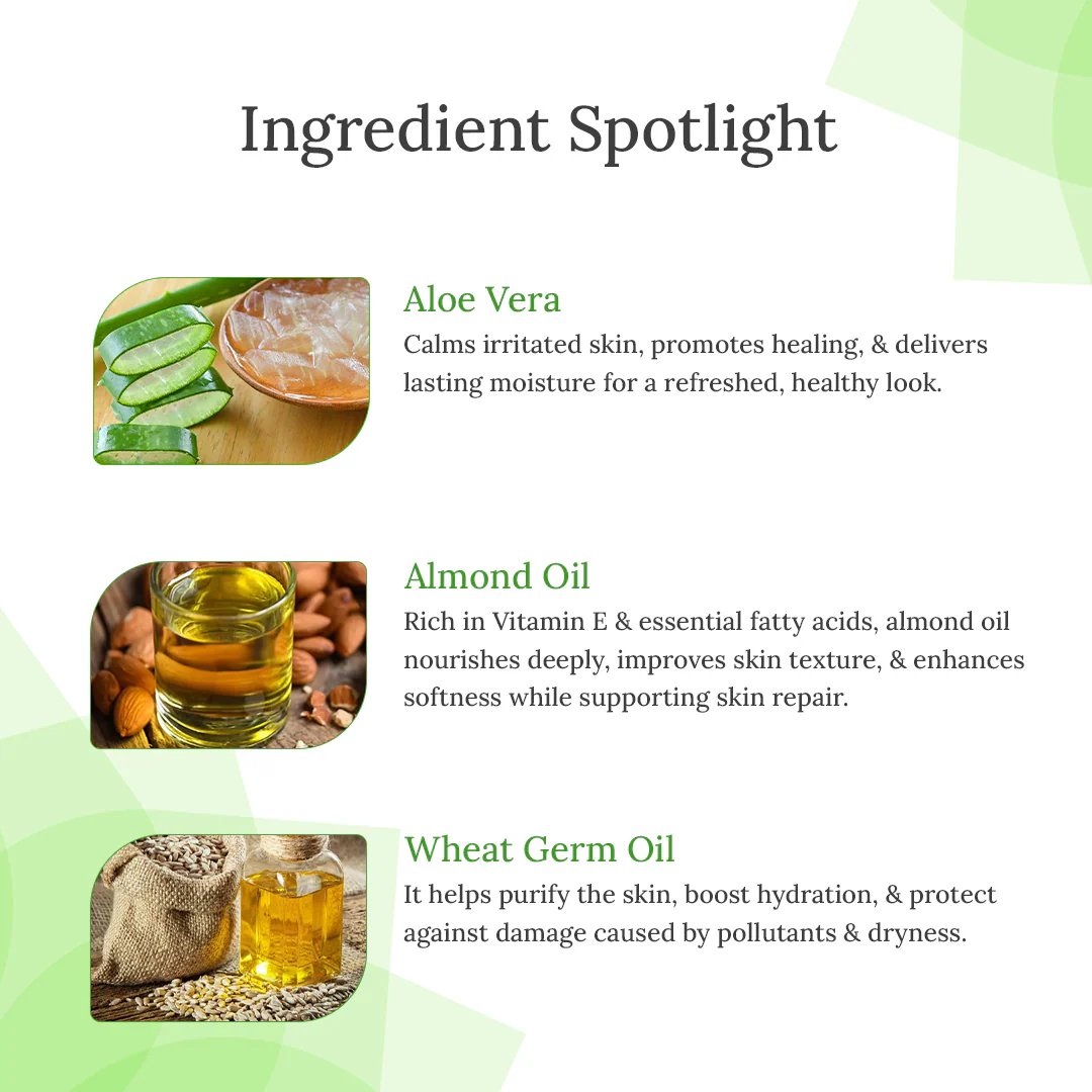 Wheat Germ Nourishing Facial Cream for Skin Purifying Nourishment - Image 3