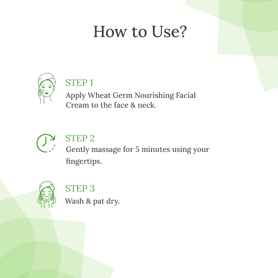 Wheat Germ Nourishing Facial Cream for Skin Purifying Nourishment - Image 6